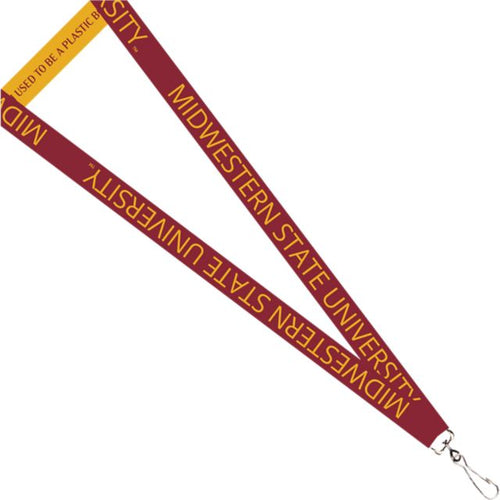 Midwestern State University Recycled Lanyard