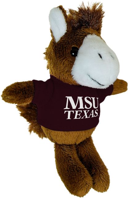 Midwestern State University Plush Magnet