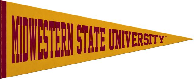 Midwestern State University 12x30 Pennant