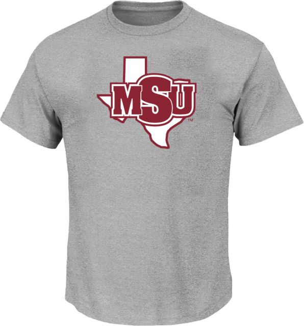 Midwestern State Tall T Shirt MSU Logo - ONLINE ONLY