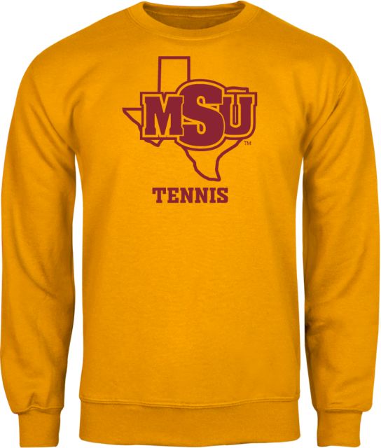 Midwestern State Fleece Crew Tennis - MSU - ONLINE ONLY