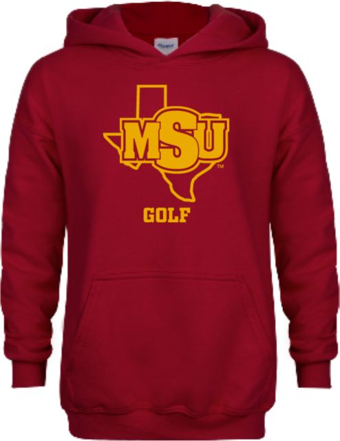 Midwestern State Youth Fleece Hoodie Golf - MSU - ONLINE ONLY