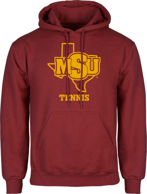 Midwestern State Fleece Hoodie Tennis - MSU - ONLINE ONLY