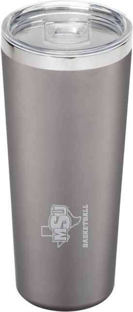 Midwestern State Thor Vacuum Insulated Tumbler 22oz Basketball - MSU Engraved - ONLINE ONLY