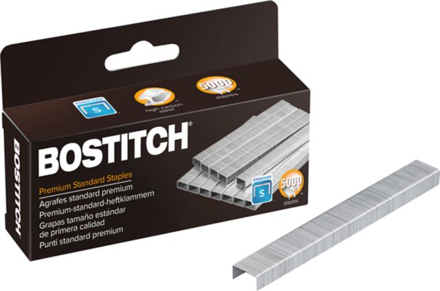 PaperPro Full Strip Standard Office Staples  5000/Box